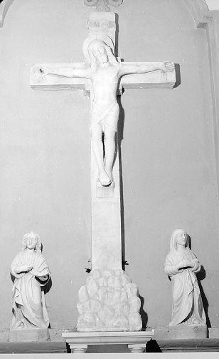 croce - bottega toscana, ambito lunigianese (sec. XV)