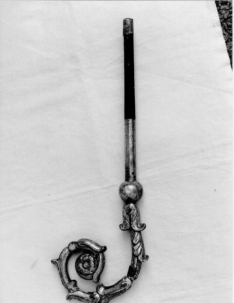 riccio di pastorale - a girale vegetale - ambito lunigianese (prima metà sec. XIX)