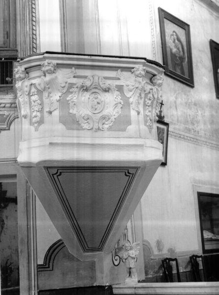 pulpito - bottega ligure (prima metà sec. XVIII)