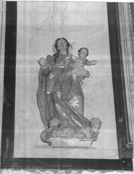 Madonna del Rosario (statua) - bottega ligure (fine/inizio secc. XVII/ XVIII)