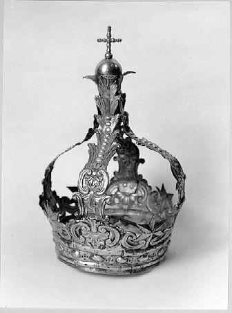 corona da statua - bottega ligure (inizio sec. XIX)