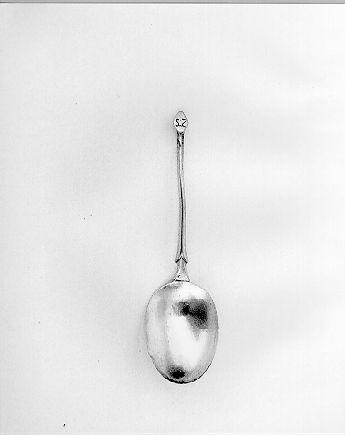 cucchiaio - bottega toscana (metà, prima metà sec. XVII, sec. XIX)