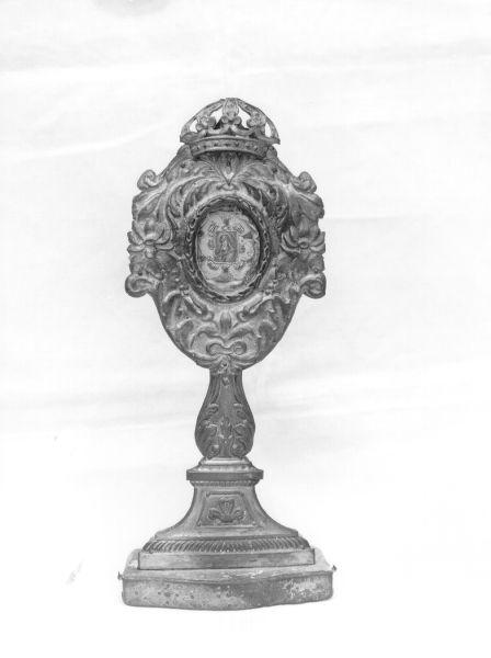 reliquiario - ambito lunigianese (inizio sec. XIX)