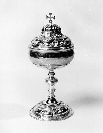 pisside - bottega italiana (prima metà sec. XIX, sec. XIX)