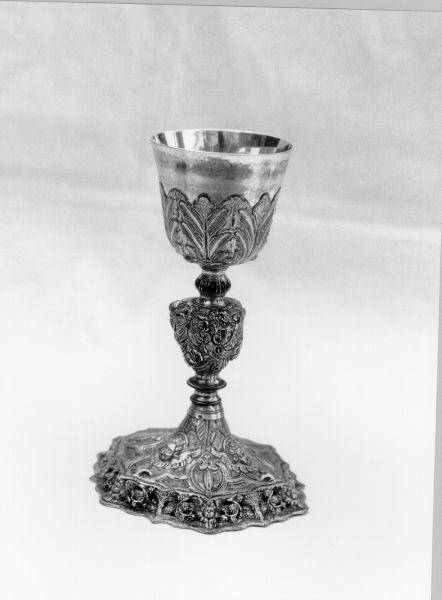 calice - bottega ligure (metà, inizio sec. XVII, sec. XX)