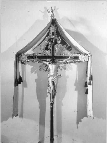 croce processionale - ambito lucchese (fine/inizio secc. XVIII/ XIX)