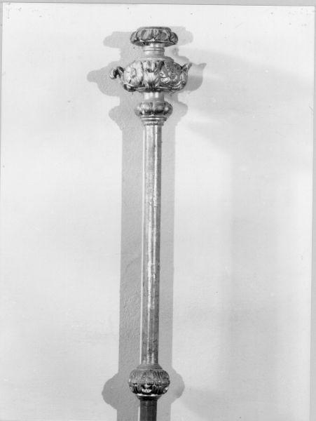 asta di croce processionale - ambito lucchese (sec. XIX)