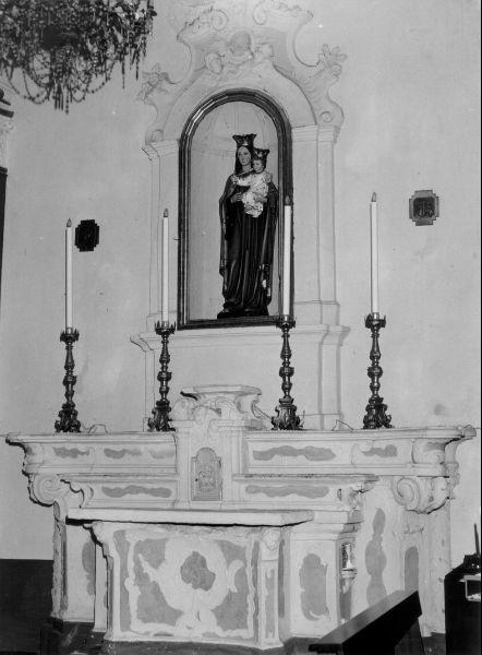 altare - ambito lunigianese (seconda metà sec. XVIII)