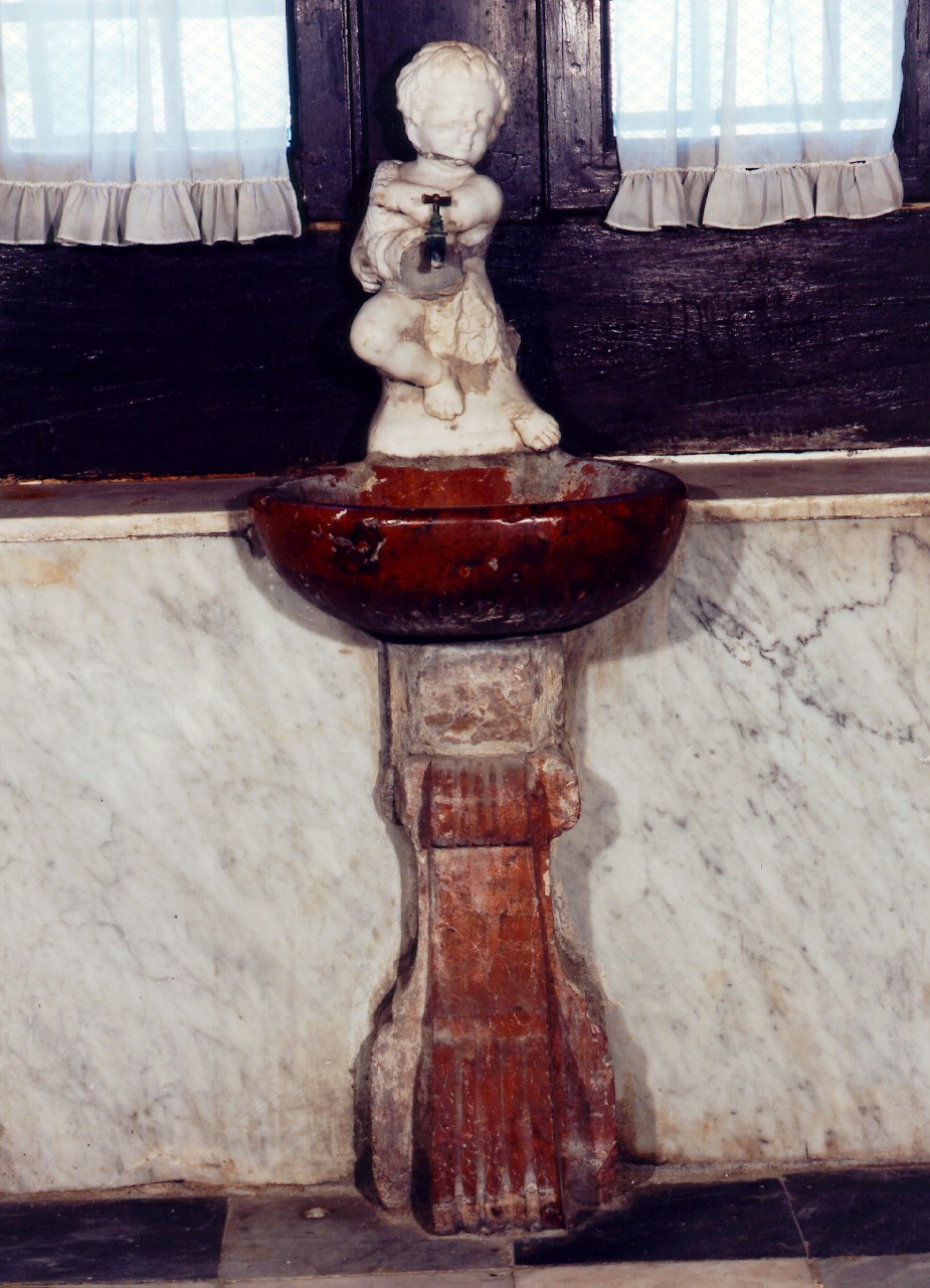 lavabo - ambito siciliano (Seconda metà sec. XVIII)