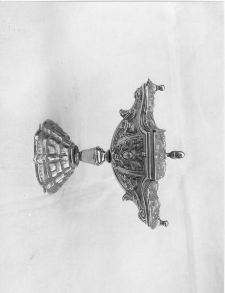 navicella portaincenso - ambito italiano (metà sec. XIX)