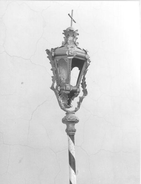 lanterna processionale, serie - ambito italiano (seconda metà sec. XIX)