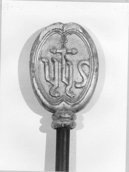 MONOGRAMMA CRISTOLOGICO (emblema di confraternita) - ambito lucchese (sec. XIX)