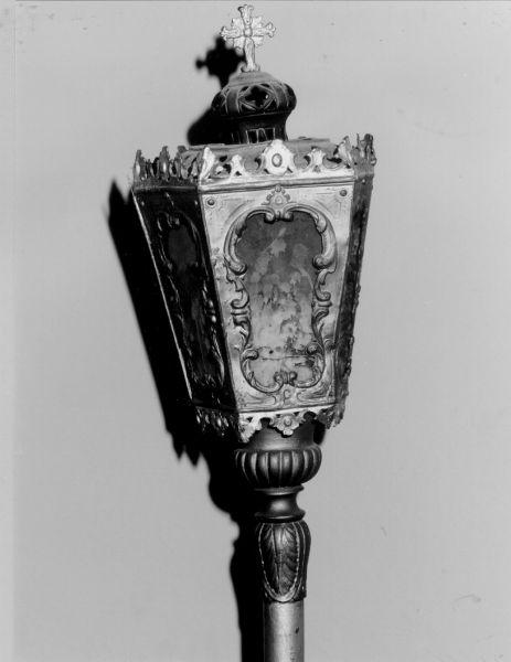 lanterna processionale, serie - ambito versiliese (seconda metà sec. XIX)