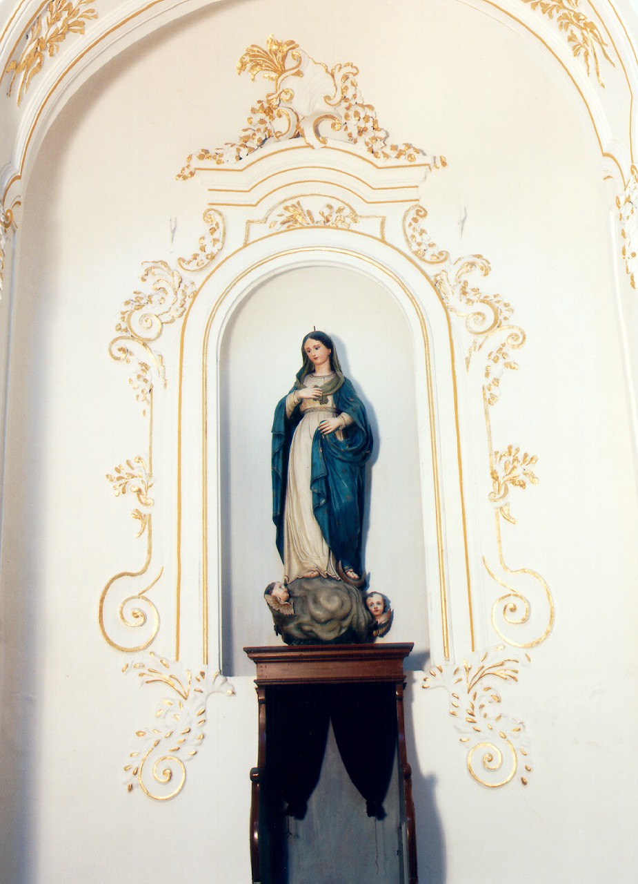 mostra di nicchia - ambito siciliano (sec. XVIII)