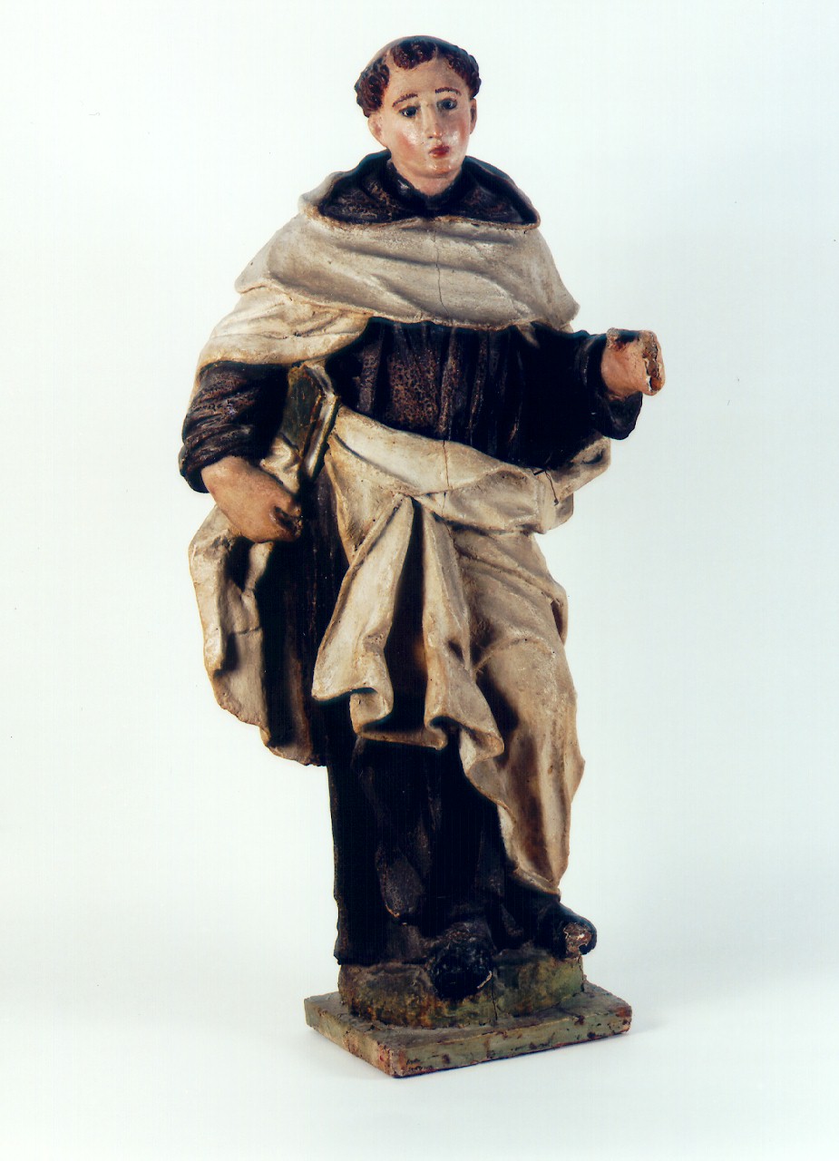 Santo carmelitano (statua) - ambito siciliano (Prima metà sec. XVIII)
