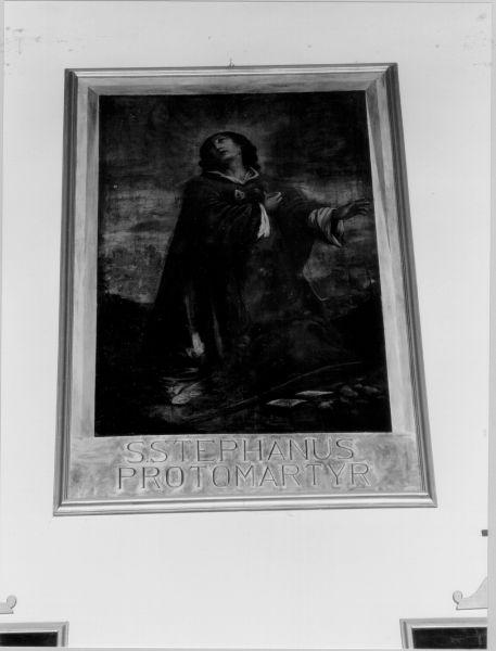 SANTO STEFANO (dipinto) - ambito italiano (sec. XVIII)