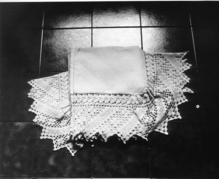 tovaglia d'altare - manifattura toscana (inizio sec. XX)