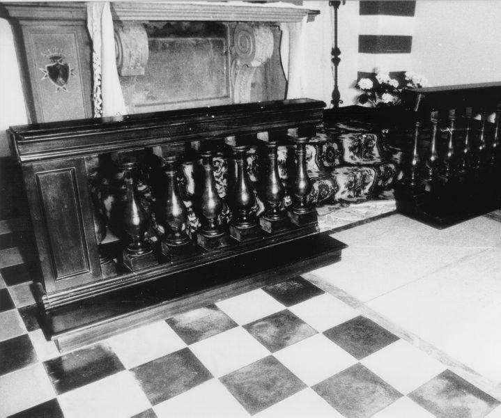 balaustrata - bottega toscana (metà sec. XIX)