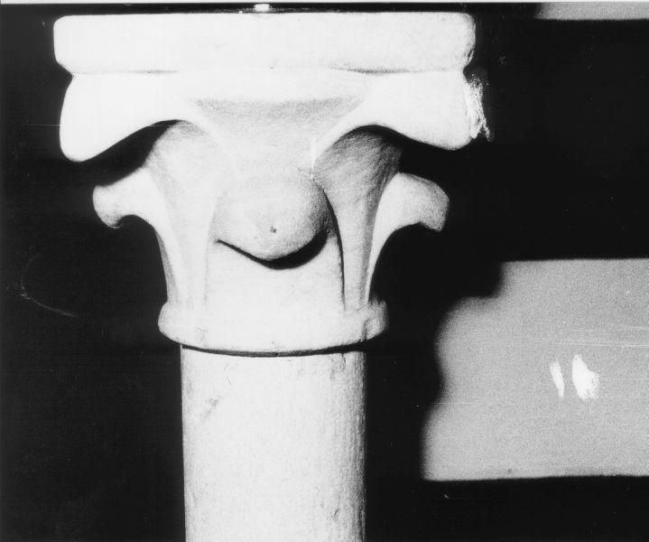 capitello, serie - ambito toscano (seconda metà sec. XIV)