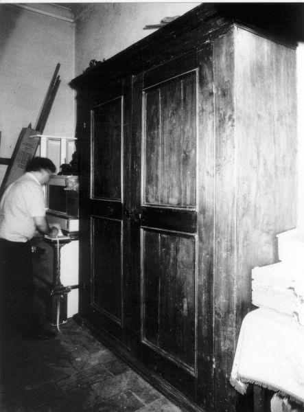 armadio - bottega toscana (fine sec. XIX)