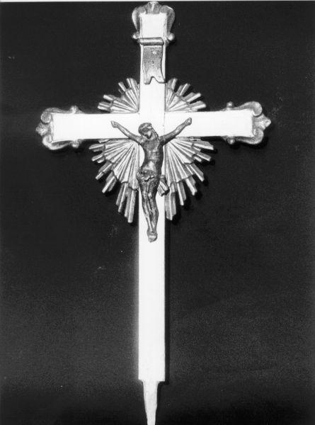 croce - bottega toscana (fine sec. XIX)