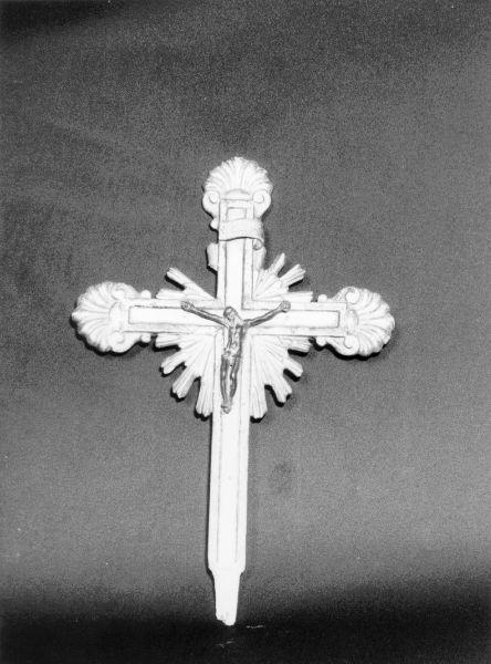 croce - bottega toscana (fine/inizio secc. XIX/ XX)