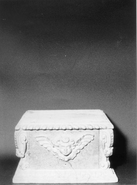 reliquiario a teca - a cassetta - bottega toscana (prima metà sec. XIX)