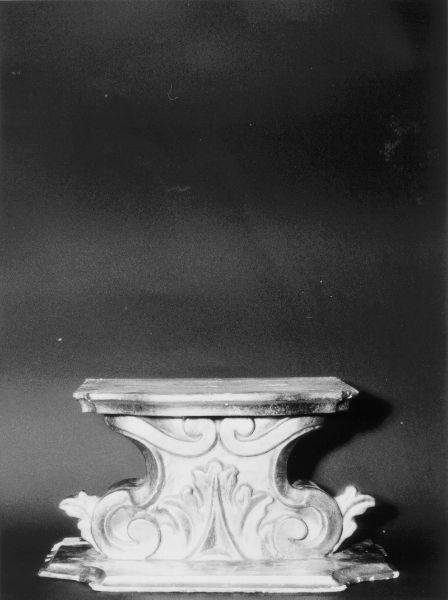 base - bottega toscana (fine/inizio secc. XIX/ XX)