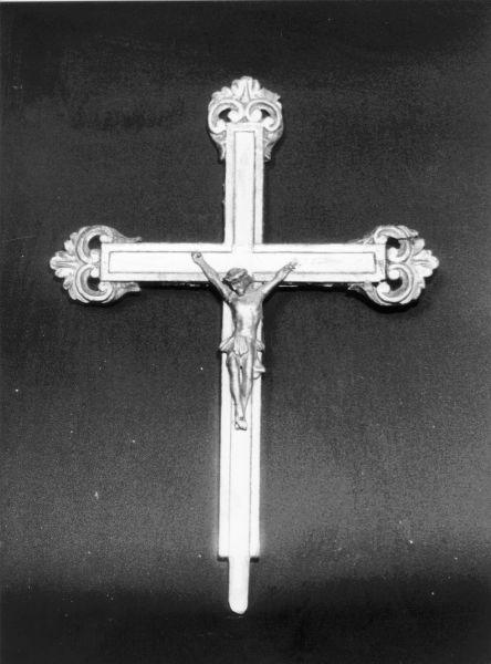 croce - bottega toscana (fine/inizio secc. XIX/ XX)