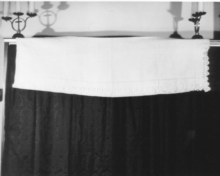 tovaglia d'altare - manifattura toscana (inizio sec. XX)