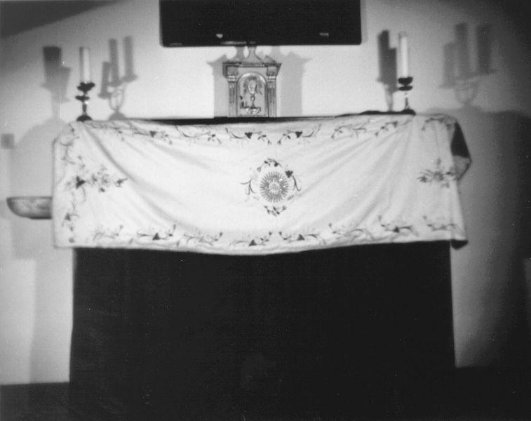 velo omerale - manifattura toscana (seconda metà sec. XIX)