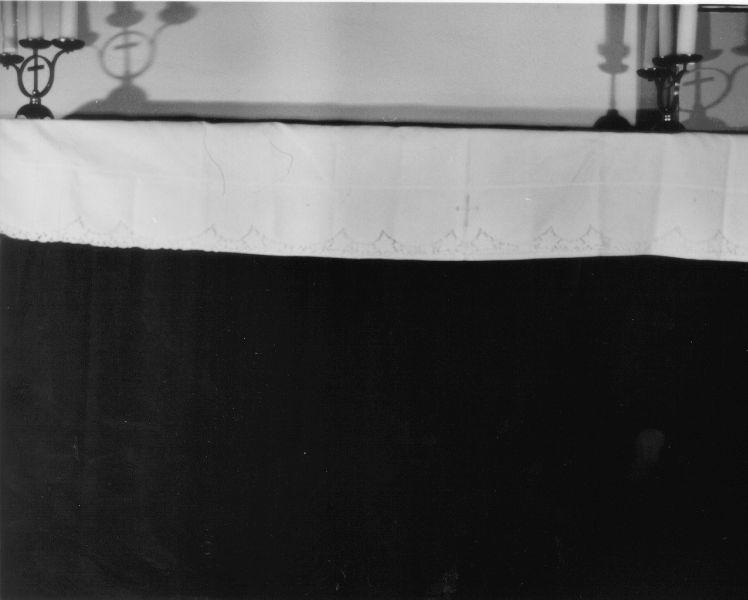 tovaglia d'altare - manifattura toscana (inizio sec. XX)