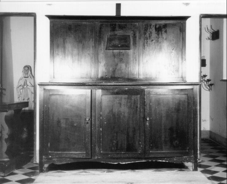 banco da chiesa - bottega toscana (fine sec. XIX)