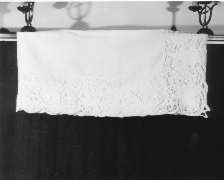 tovaglia d'altare - manifattura toscana (seconda metà sec. XIX)