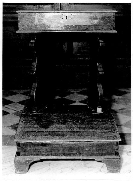 inginocchiatoio - ambito italiano (metà sec. XIX)