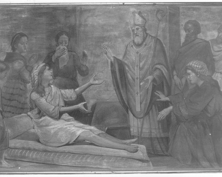 miracoli di San Prospero/ Quattro Evangelisti (decorazione pittorica) - ambito toscano (metà sec. XIX)