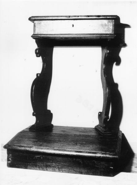 inginocchiatoio - bottega toscana (metà sec. XIX)