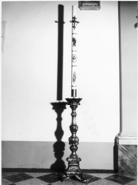 candeliere, serie - bottega toscana (fine sec. XVIII)