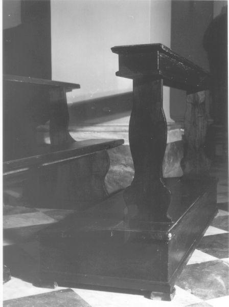 inginocchiatoio - bottega toscana (seconda metà sec. XIX)