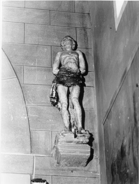 San Sebastiano (statua) - bottega toscana (fine sec. XV)