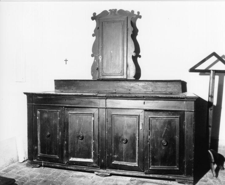 banco da chiesa - bottega toscana (metà sec. XIX)