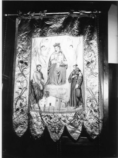 stendardo processionale - manifattura toscana (inizio sec. XX)