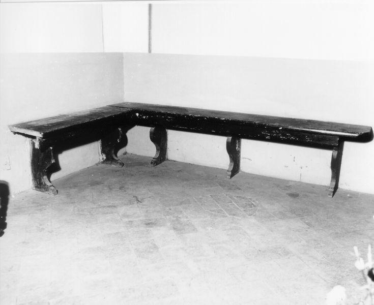 panca, insieme - bottega toscana (inizio sec. XX)