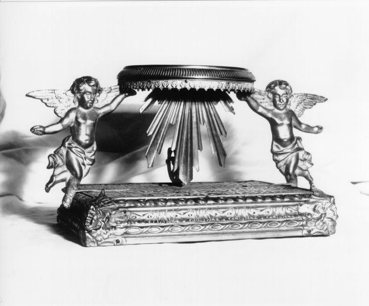 tronetto per esposizione eucaristica - bottega toscana (prima metà sec. XIX)