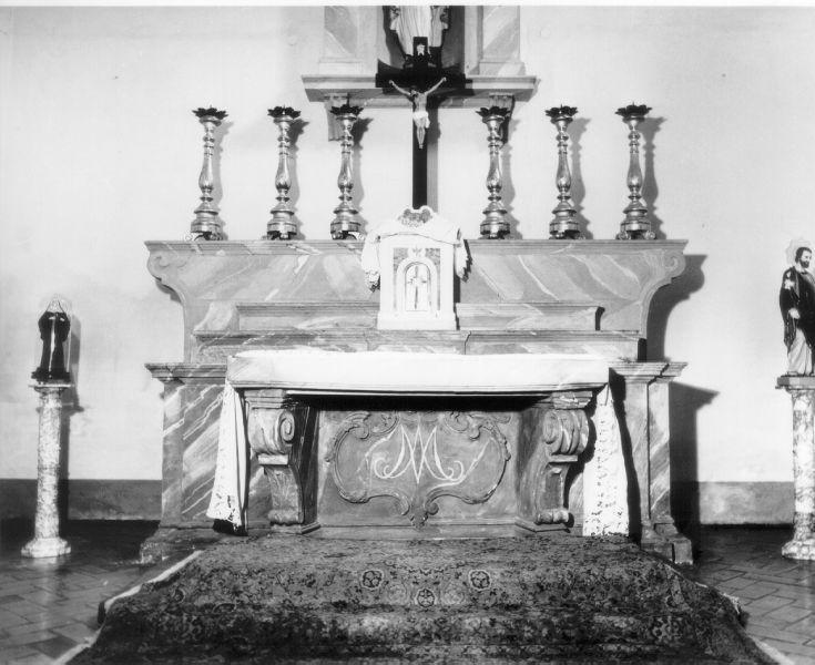 altare maggiore - bottega toscana (seconda metà sec. XVIII)