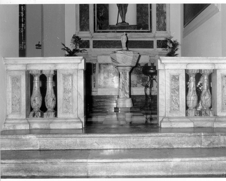 balaustrata - ambito italiano (sec. XIX)