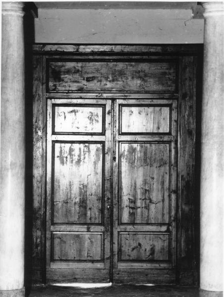 bussola d'ingresso - bottega toscana (fine sec. XIX)