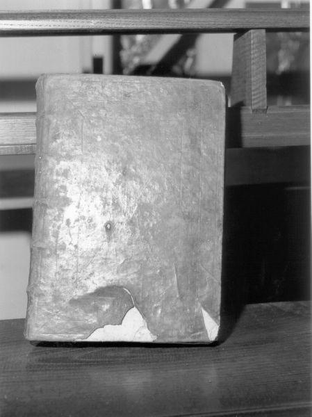 coperta di libro liturgico - bottega veneziana (sec. XVIII)