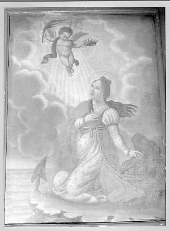 Santa martire (dipinto) - ambito lunigianese (sec. XIX)