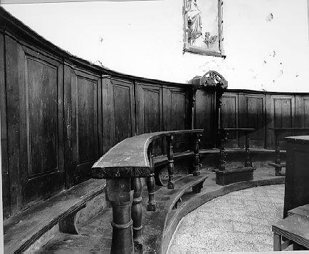 stalli del coro di Baldini Desiderato (sec. XX)